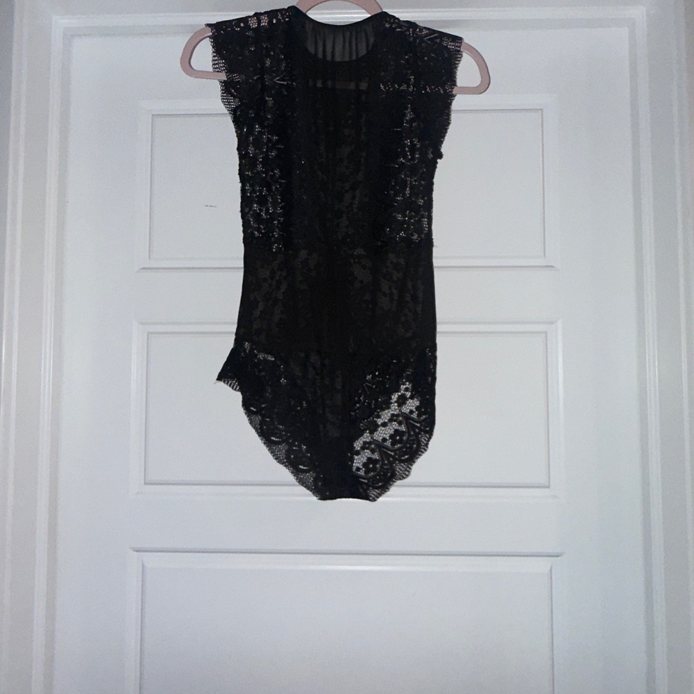 Black Lace Bodysuit